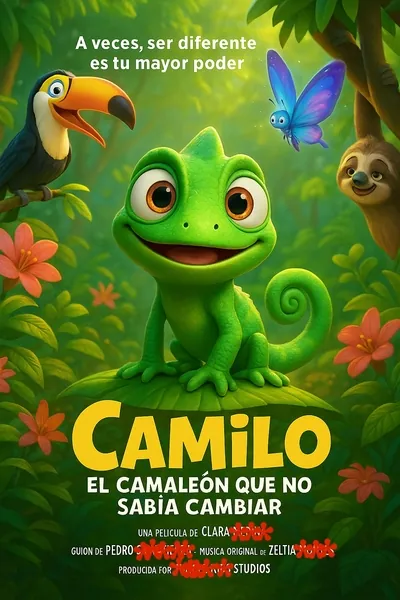 Camilo, el Camaleón que No Sabía Cambiar