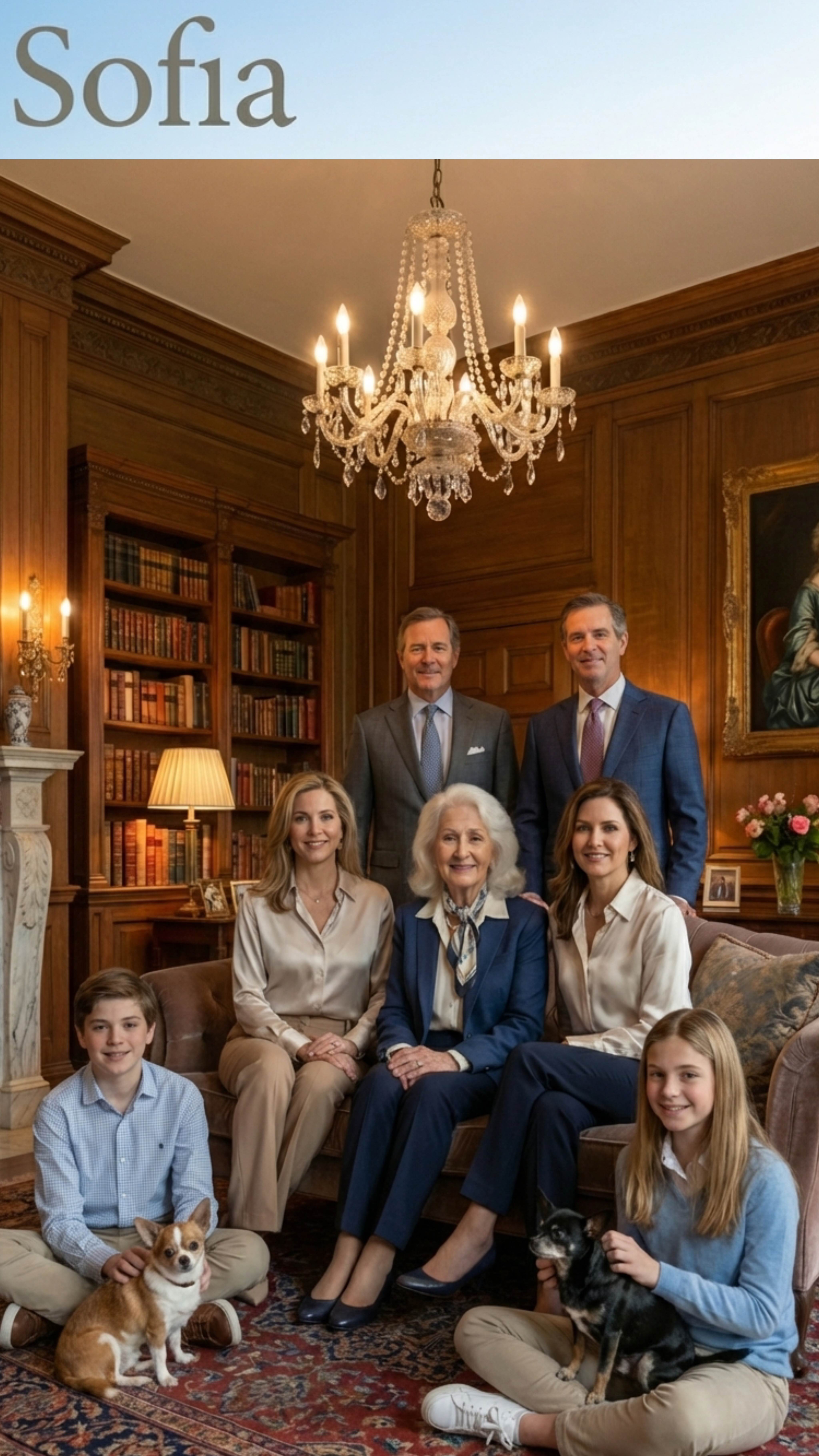 Hijos y nietos: la familia crece